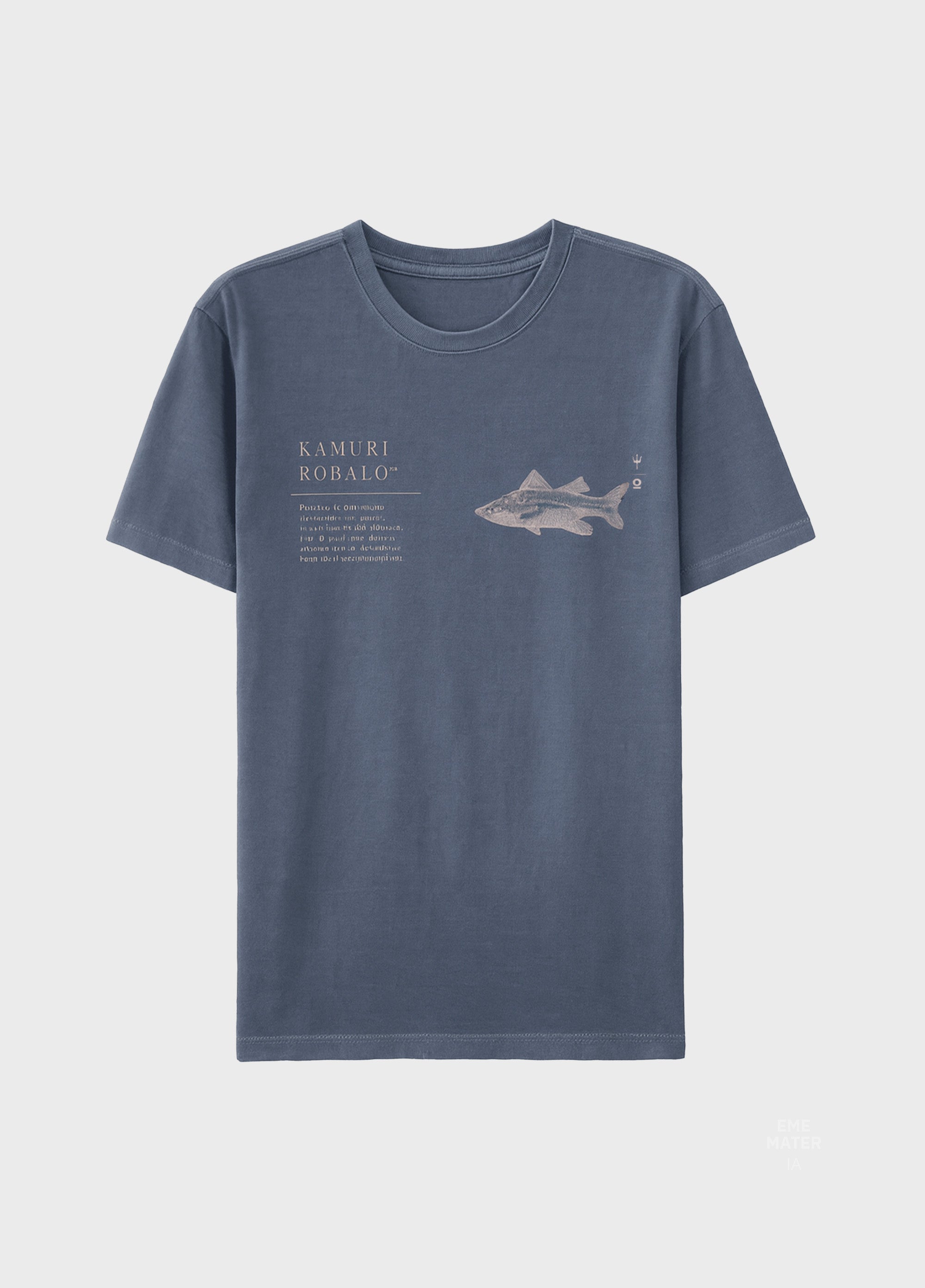 T-SHIRT SLIM VINTAGE KAMURI MC