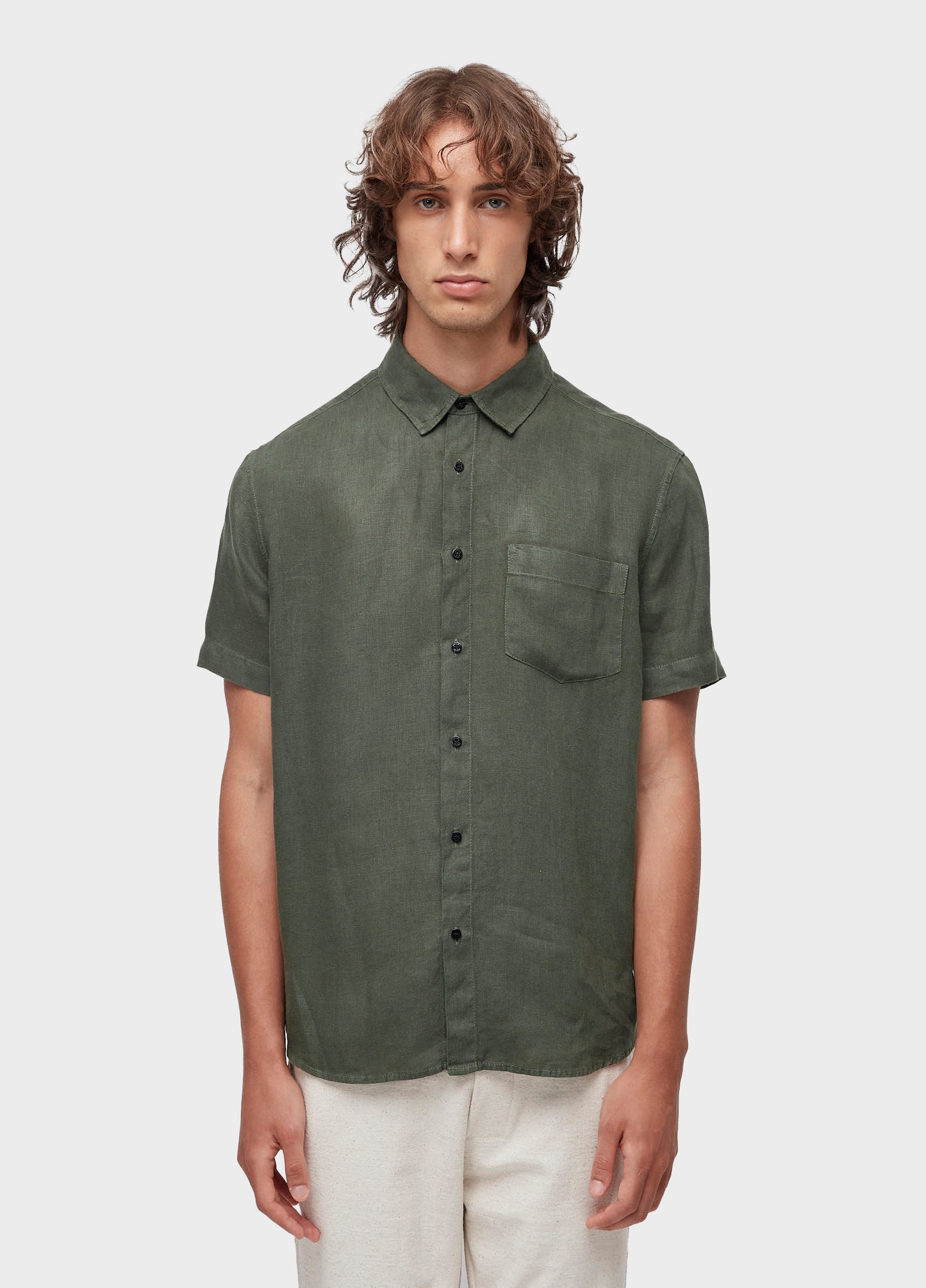 CAMISA CLASSIC LINEN MC