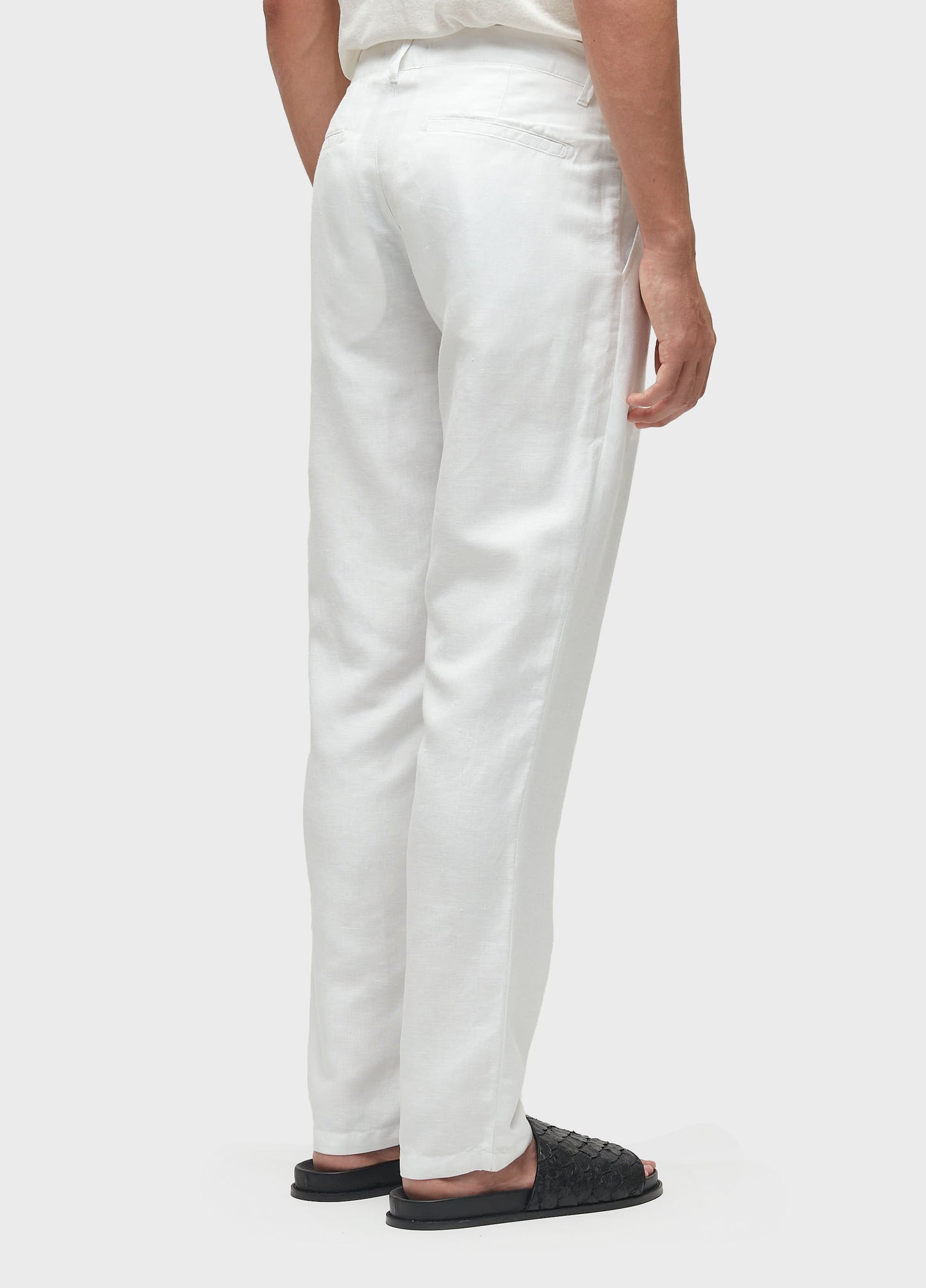 CALCA ALFAIATARIA FLUID LINEN