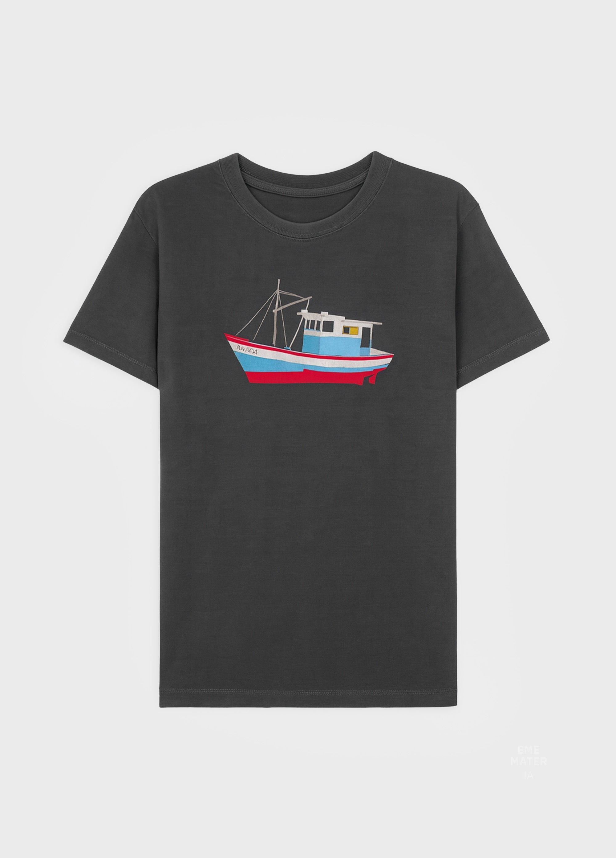 T-SHIRT SLIM VINTAGE BARCO MC