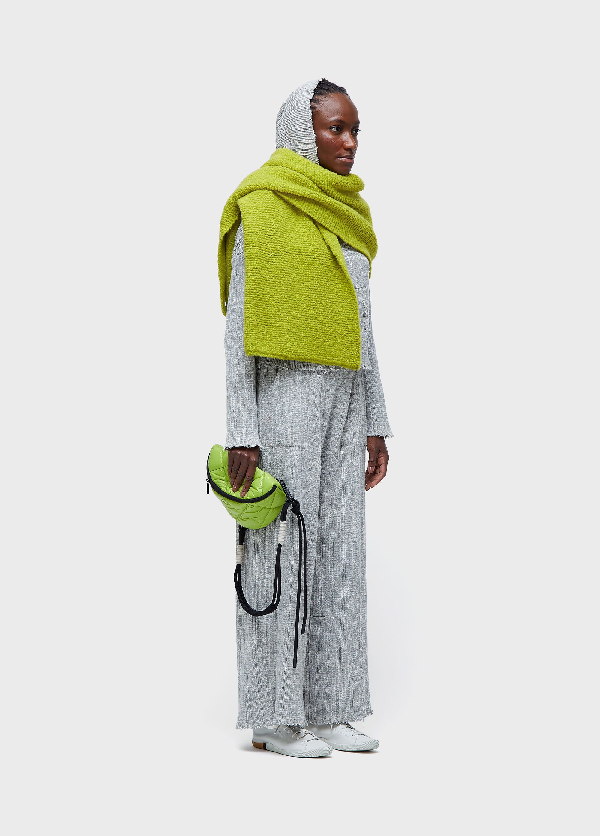 CALÇA TRICOT FRAYED