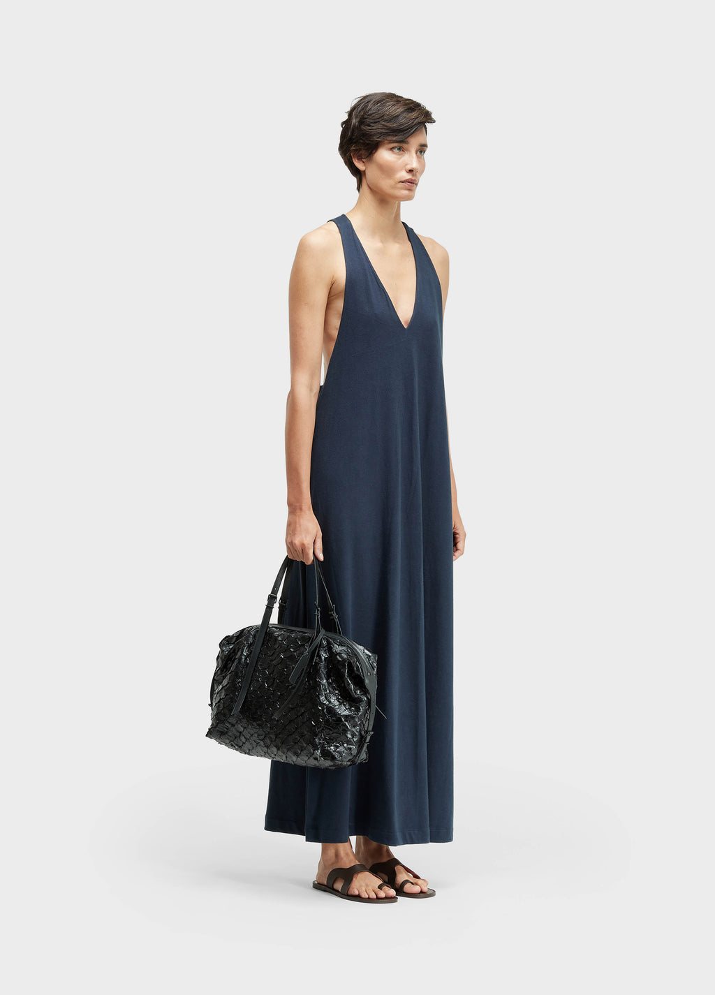 PIRARUCU SHOULDER BAG PRETO/PRETO