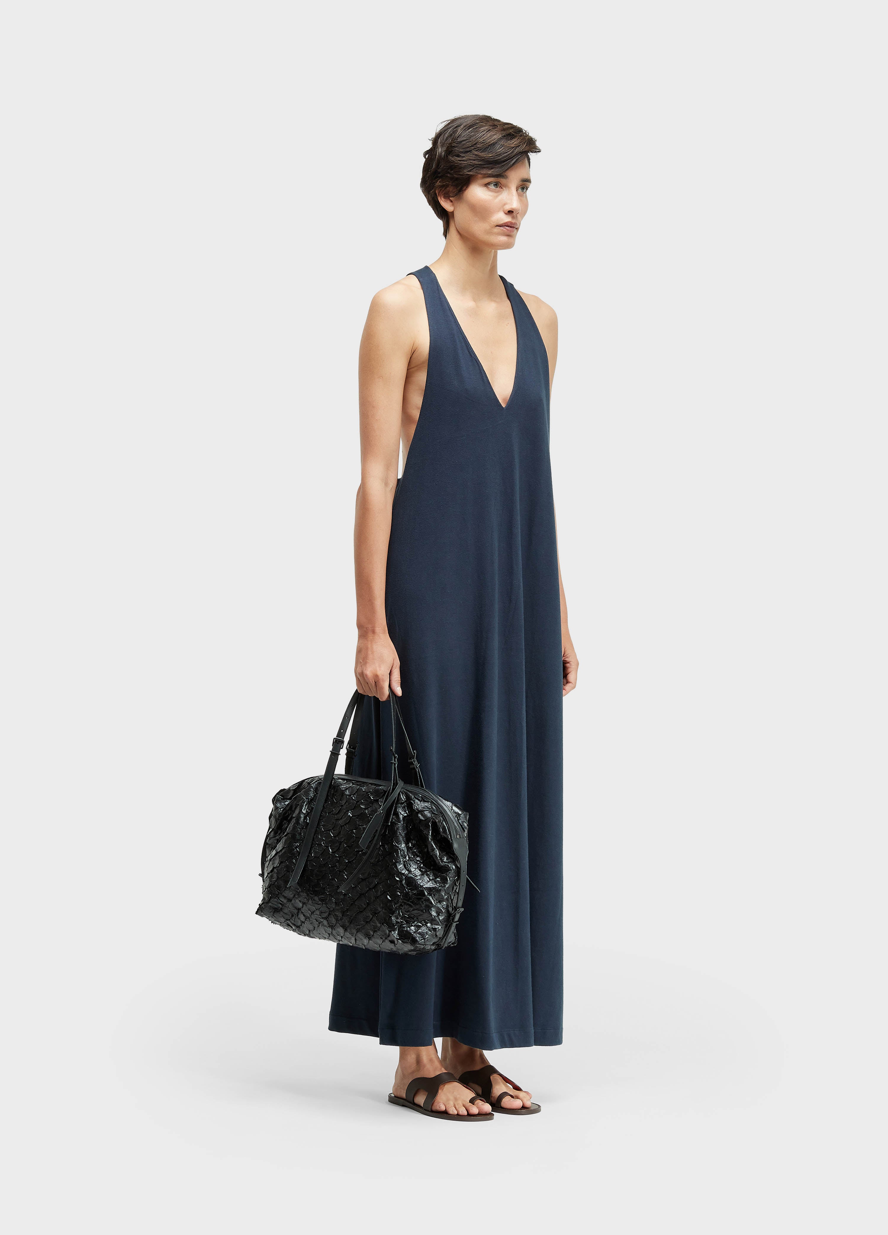 PIRARUCU SHOULDER BAG PRETO/PRETO