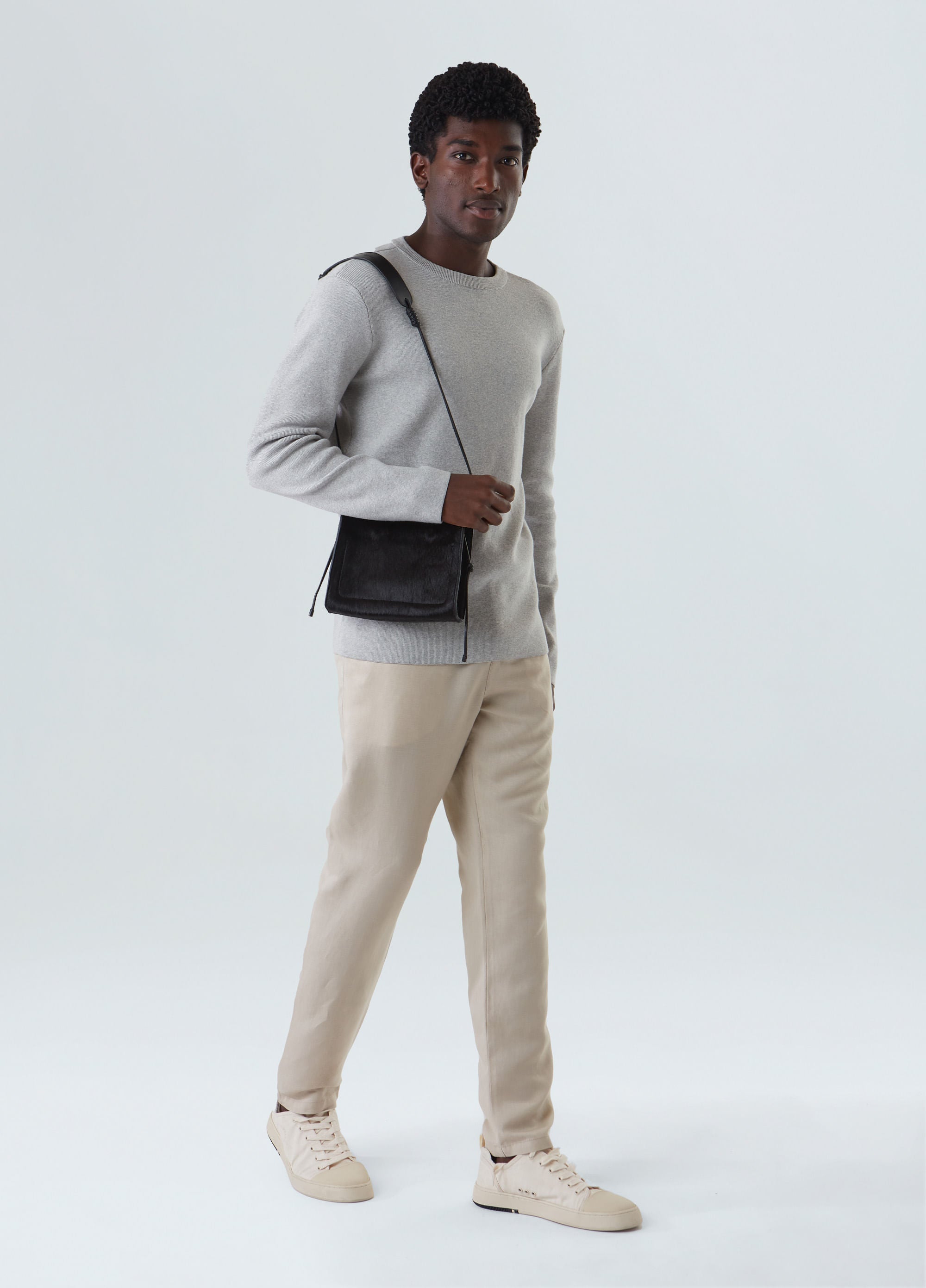 BOLSA COURO SIMPLE HORIZONTAL