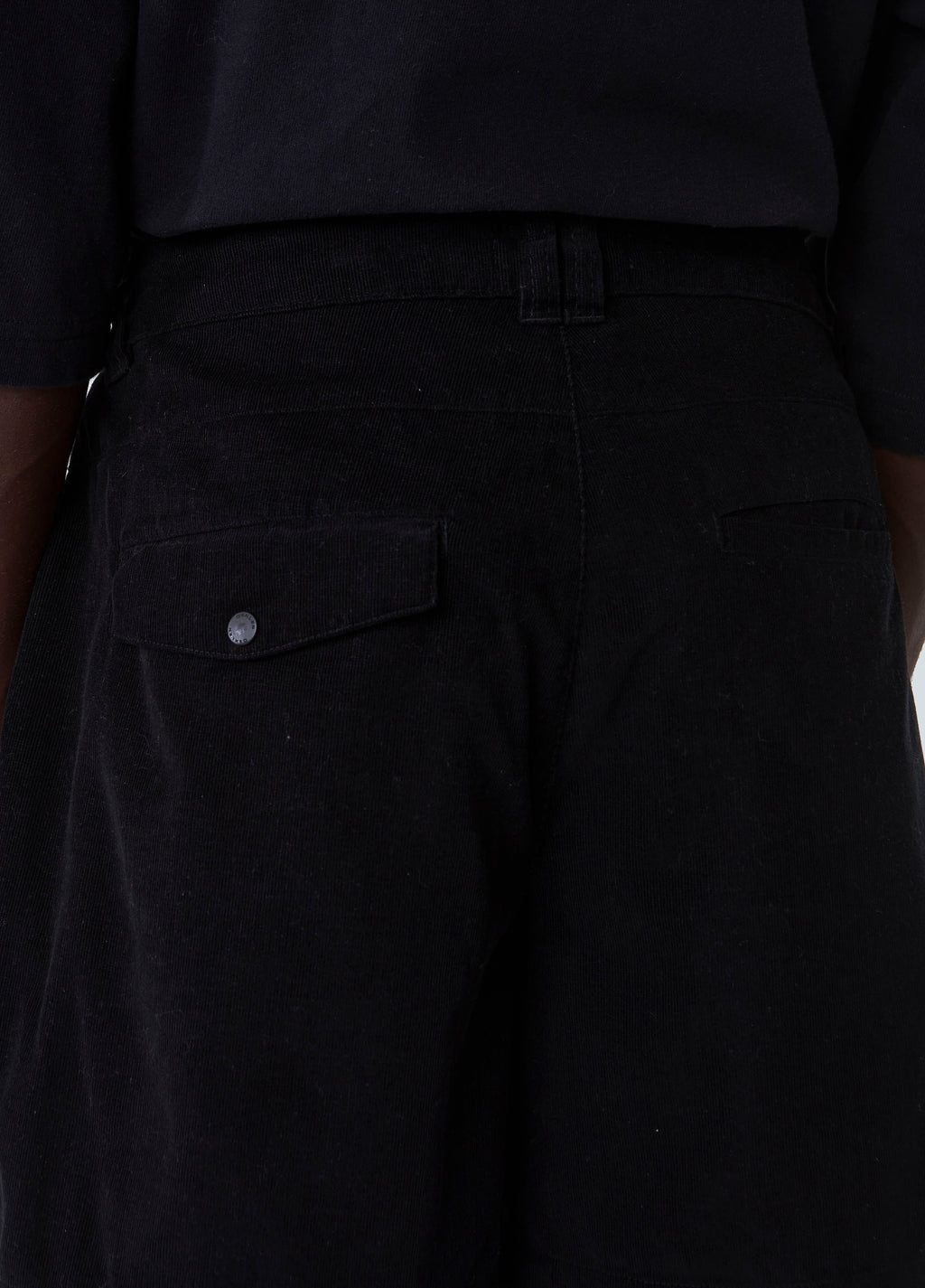 BERMUDA CASUAL CORDUROY PRETO