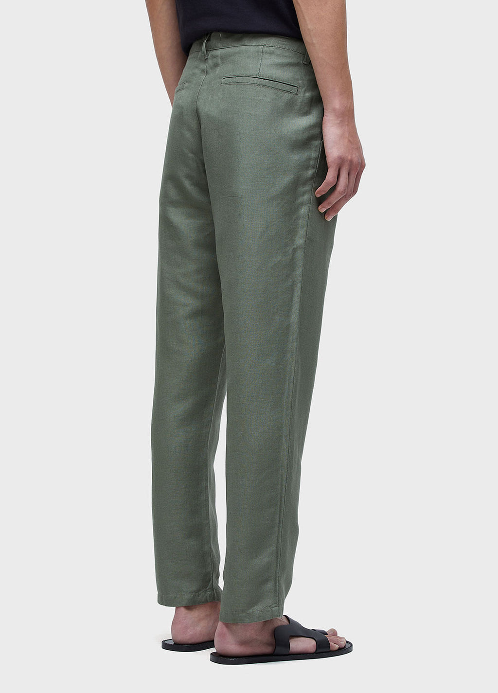 CALCA ALFAIATARIA FLUID LINEN
