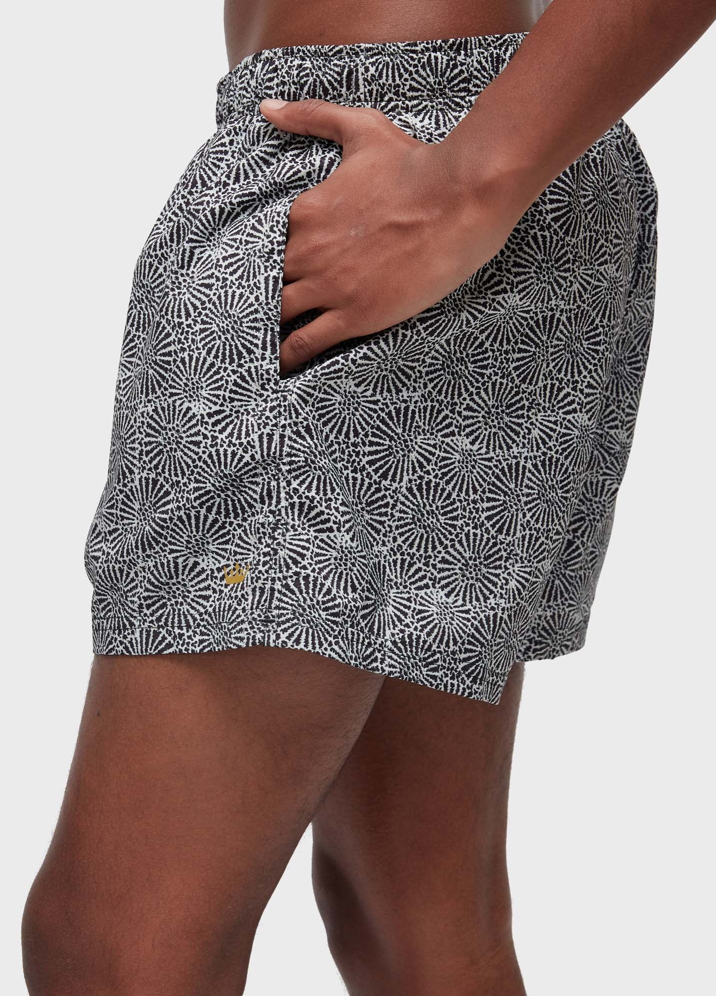 BEACH SHORT RESORT VINTAGE CORAL