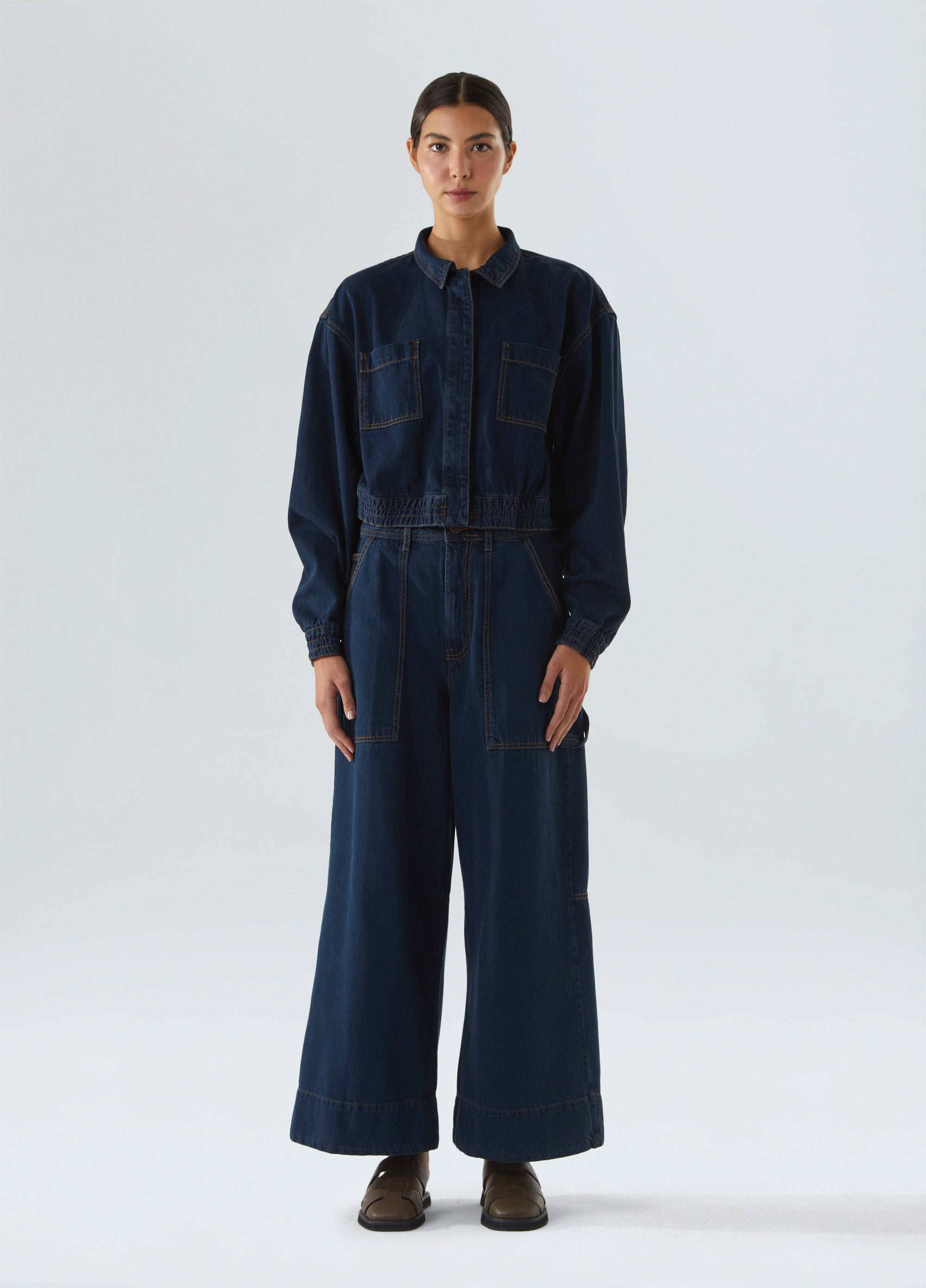 JAQUETA BOMBER JEANS