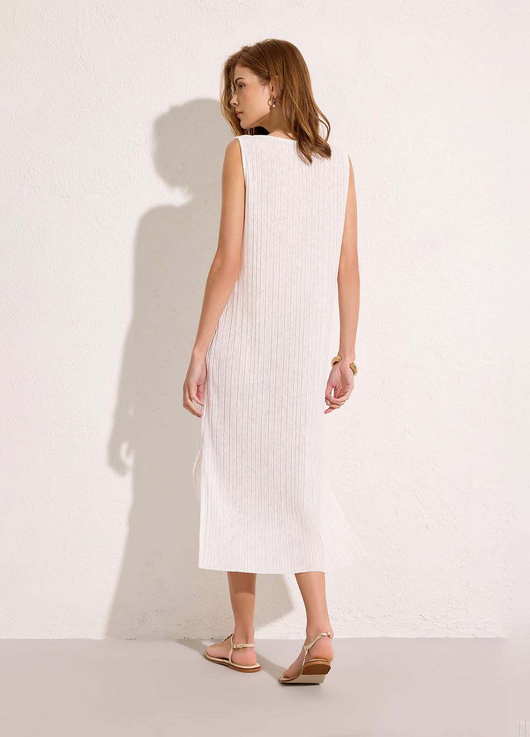VESTIDO PLISSADO