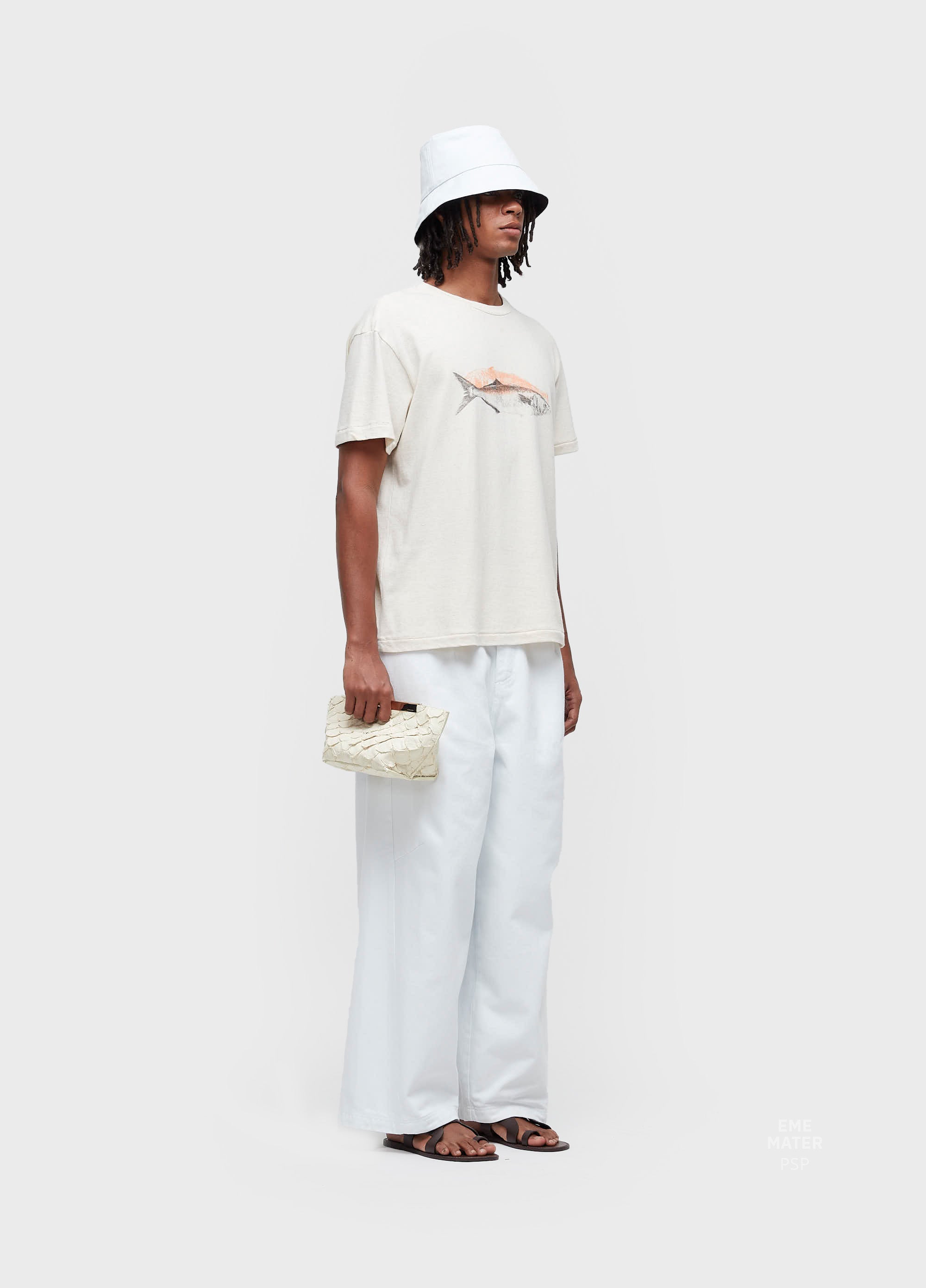 T-SHIRT ANCHOVA LINEN MC