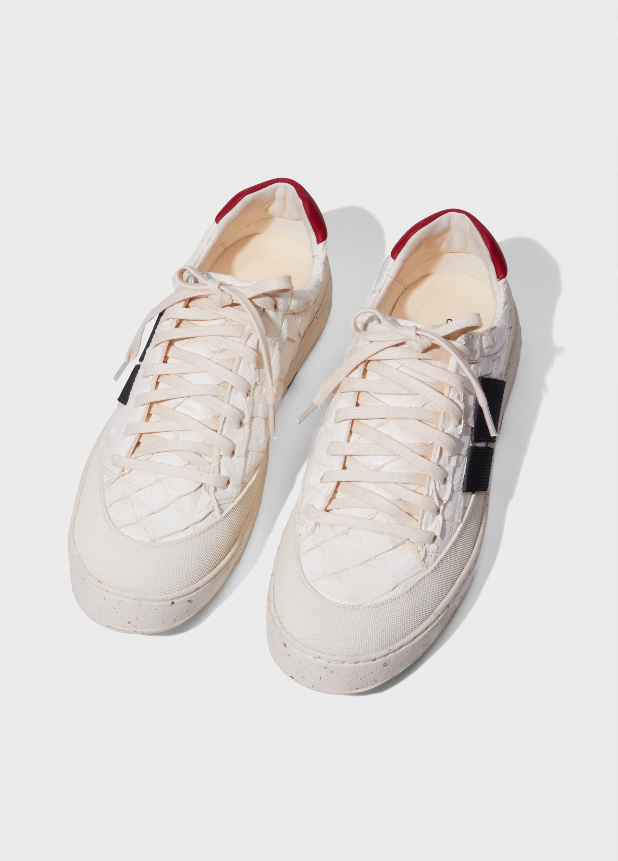 PIRARUCU AG SNEAKER OFF-WHITE/OFF-WHITE/VERMELHO