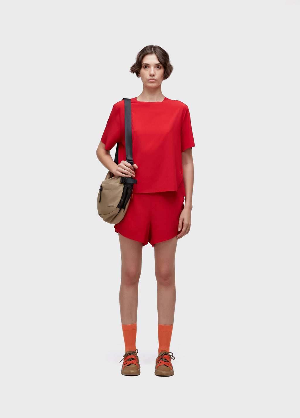 SHORT SUPERLIGHT VERMELHO ACEROLA