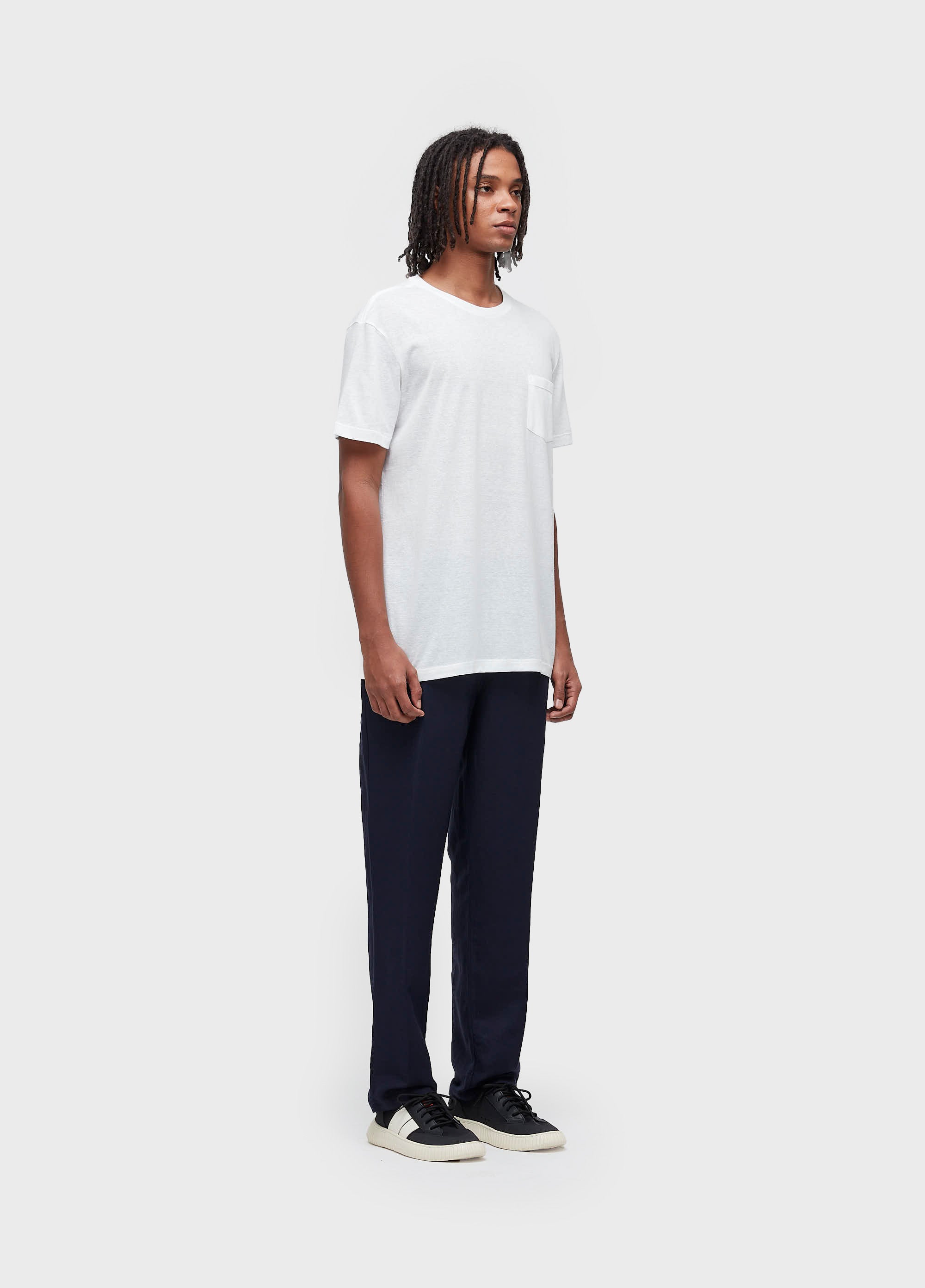 CALCA ALFAIATARIA FLUID LINEN