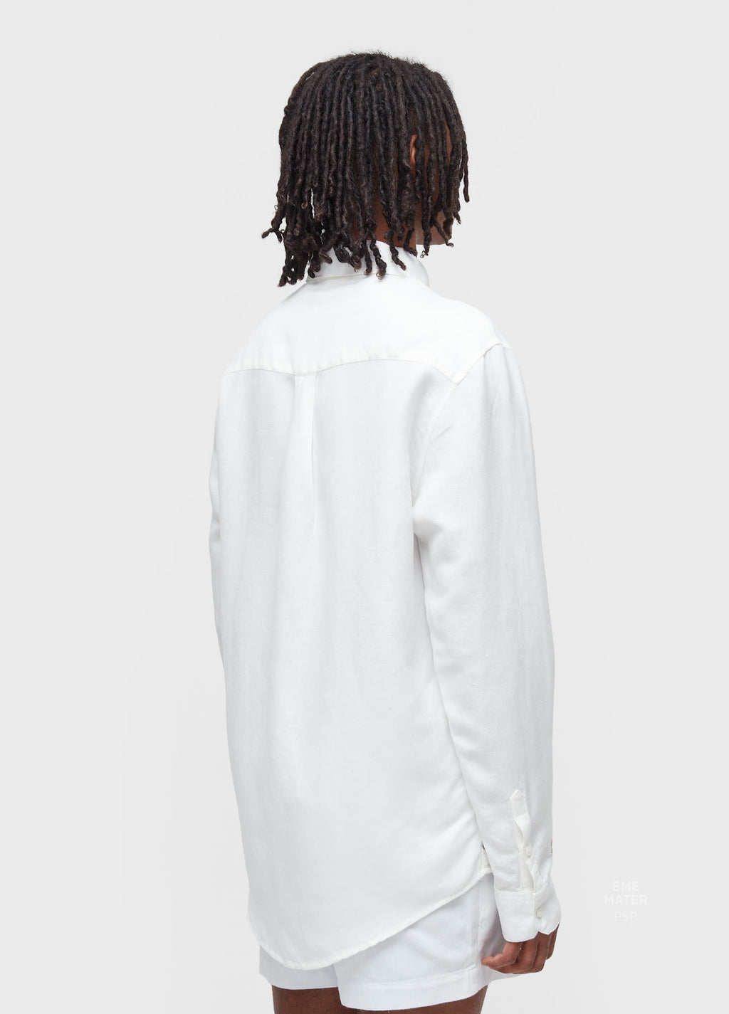CAMISA MASC LINEN DAISY LIGHT ML OFF-WHITE