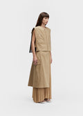 SAIA DUO PLISSADO COTTON