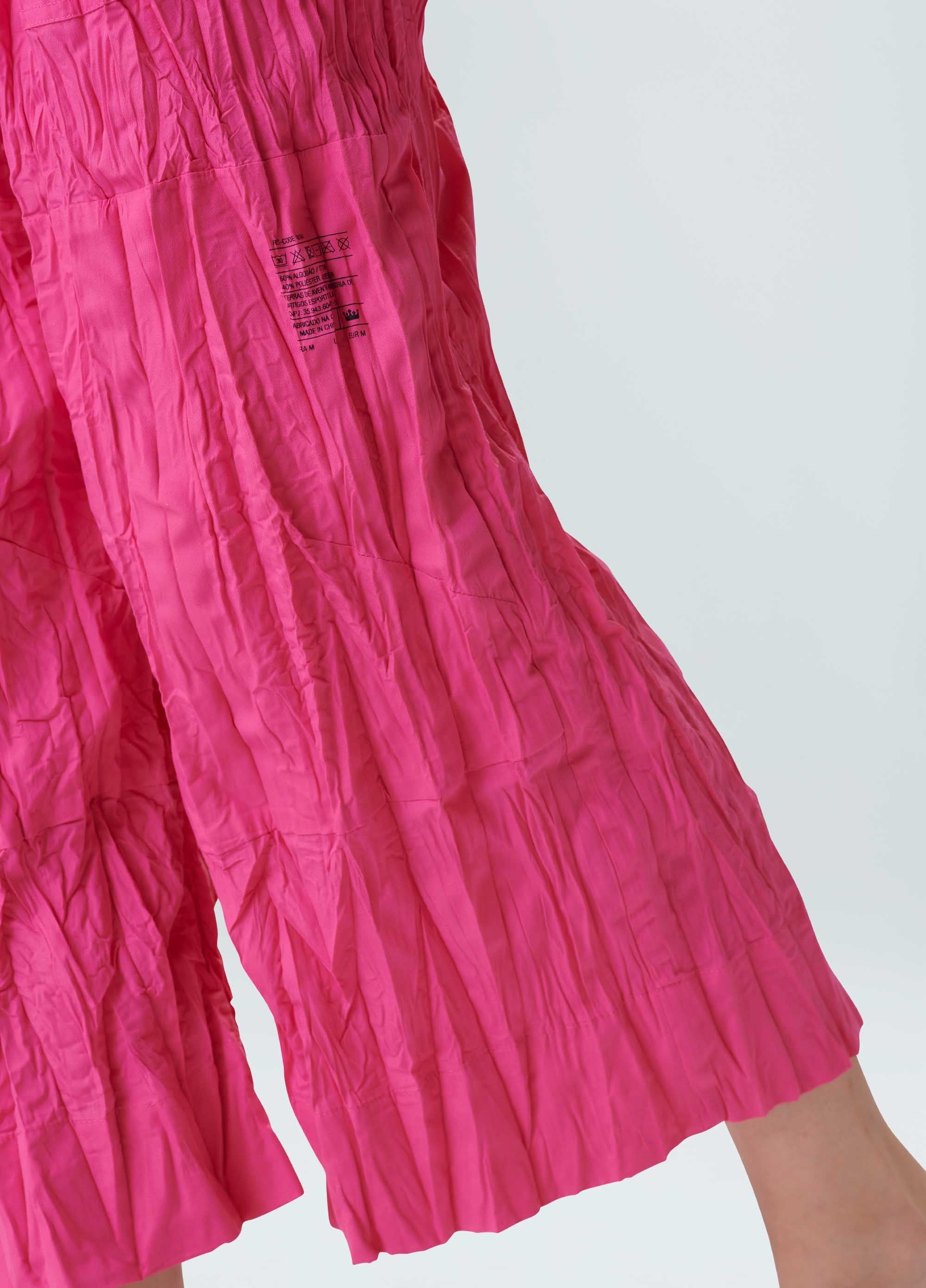 CALÇA TRICOLINE WRINKLED