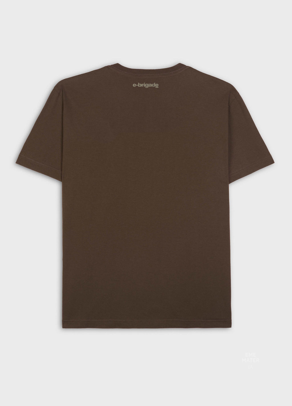 T-SHIRT VINTAGE EXPERIENCE MC MARROM NOZ