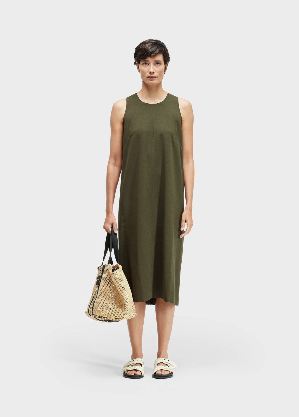 VESTIDO NADADOR TEXTURA