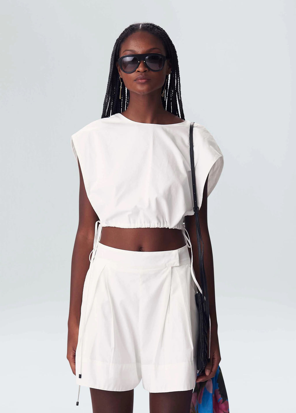 TOP TRICOLINE WHITE