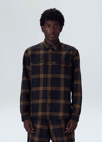 CAMISA CROSSED STRIPES
