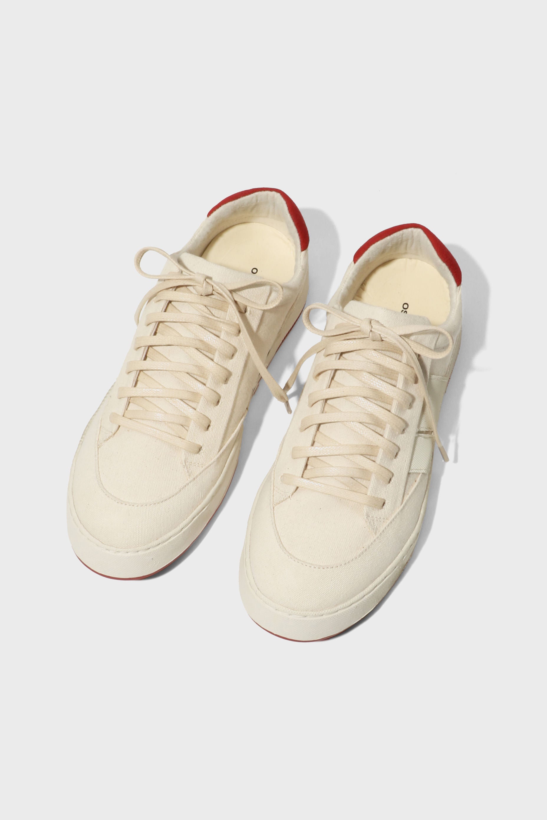 CANVAS AG SNEAKER LACES CRU/VERMELHO