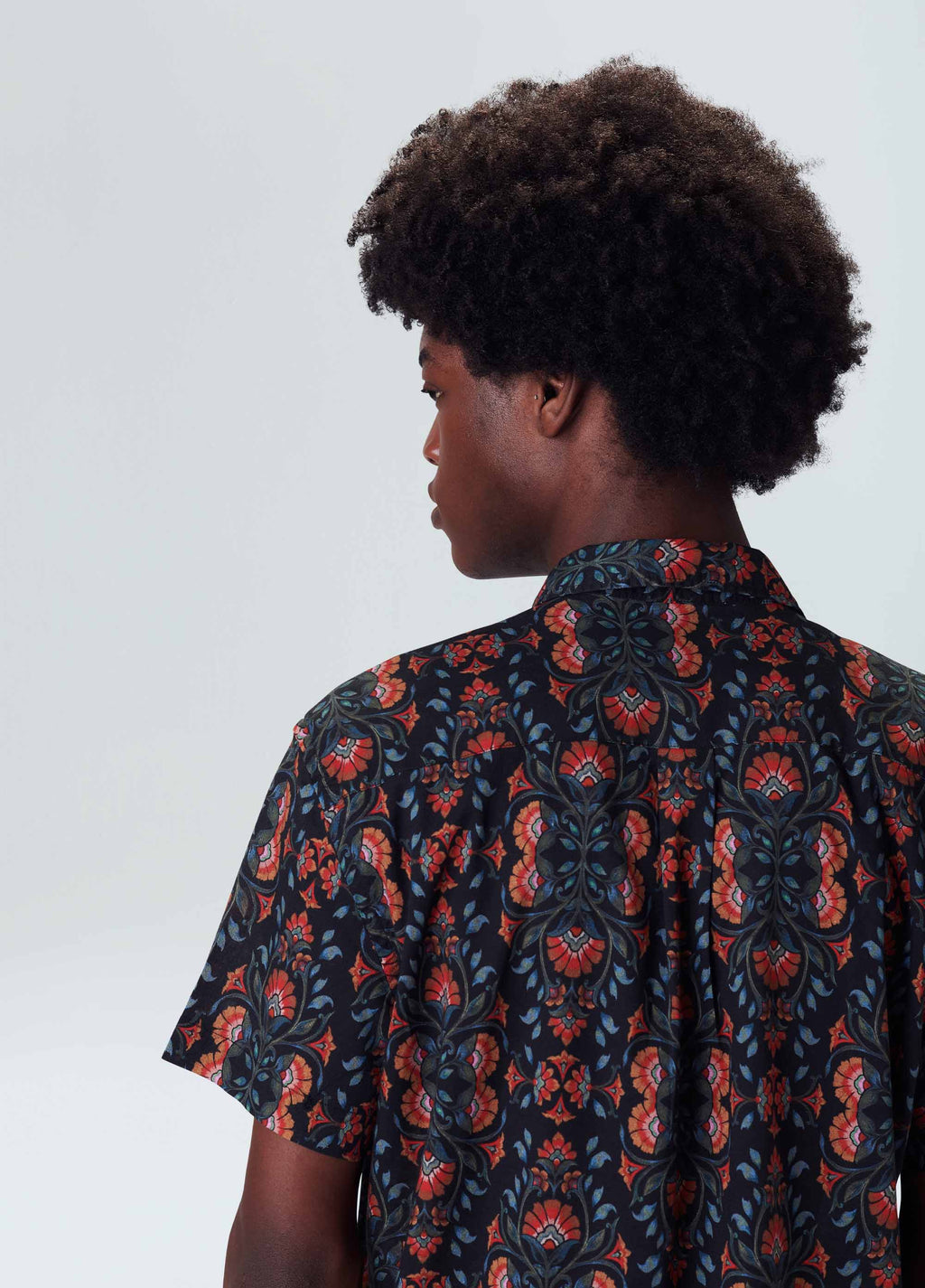 CAMISA TAJ MC PRETO/VERMELHO