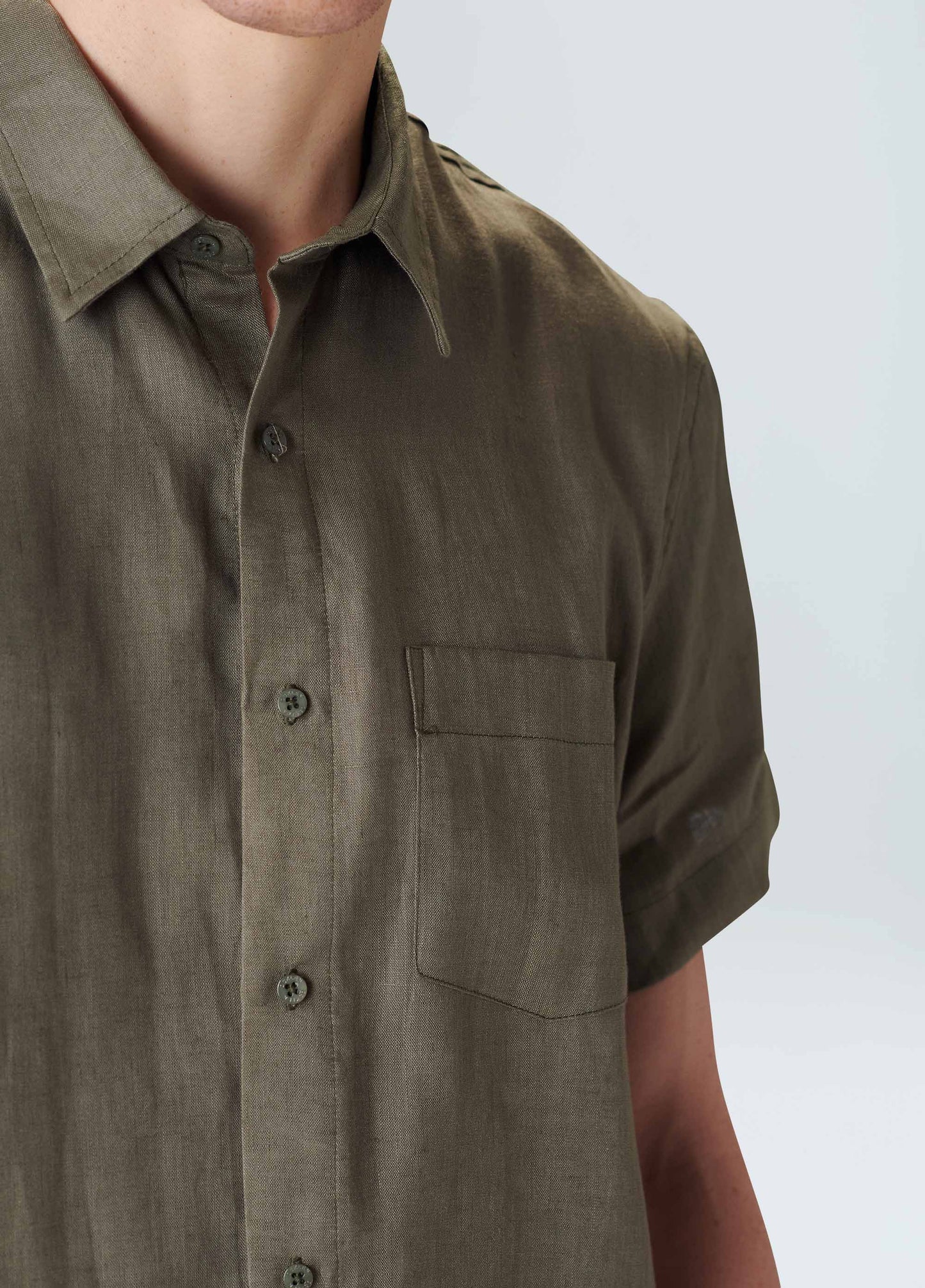 CAMISA CLASSIC LINEN MC