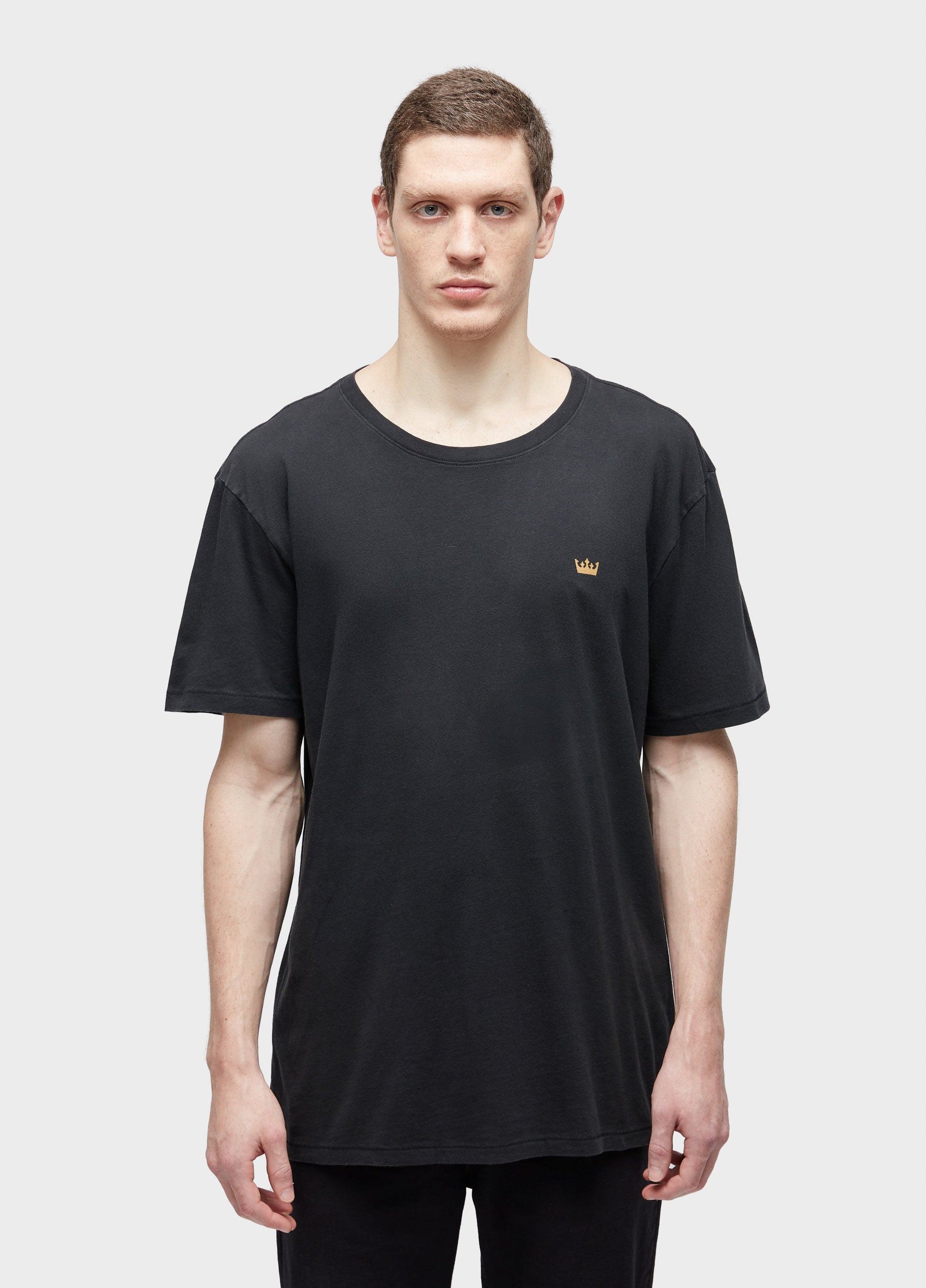 T-SHIRT SOFT USED GOLD CROWN MC