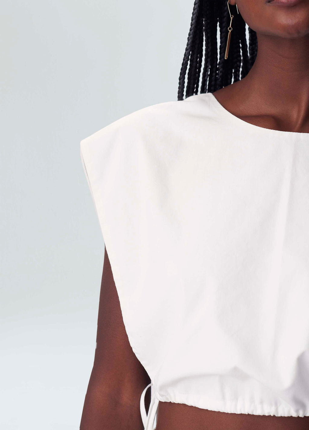 TOP TRICOLINE WHITE