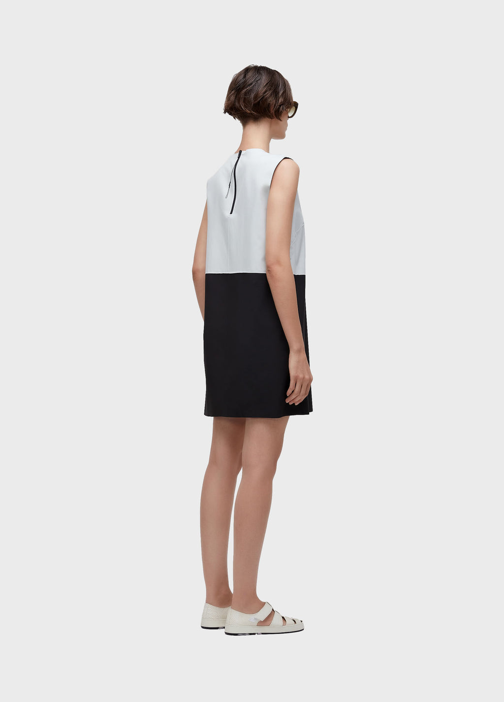 VESTIDO CURTO SUPERLIGHT DOUBLE BICOLOR