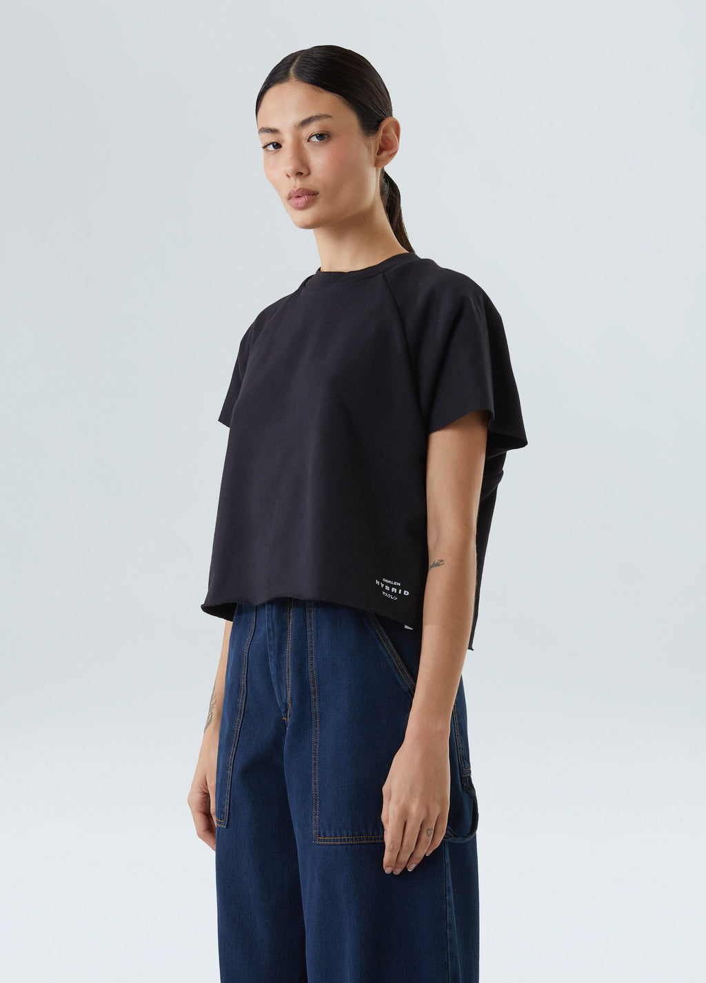 BLUSA MOLETOM DOUBLE FACE VIES PRETO