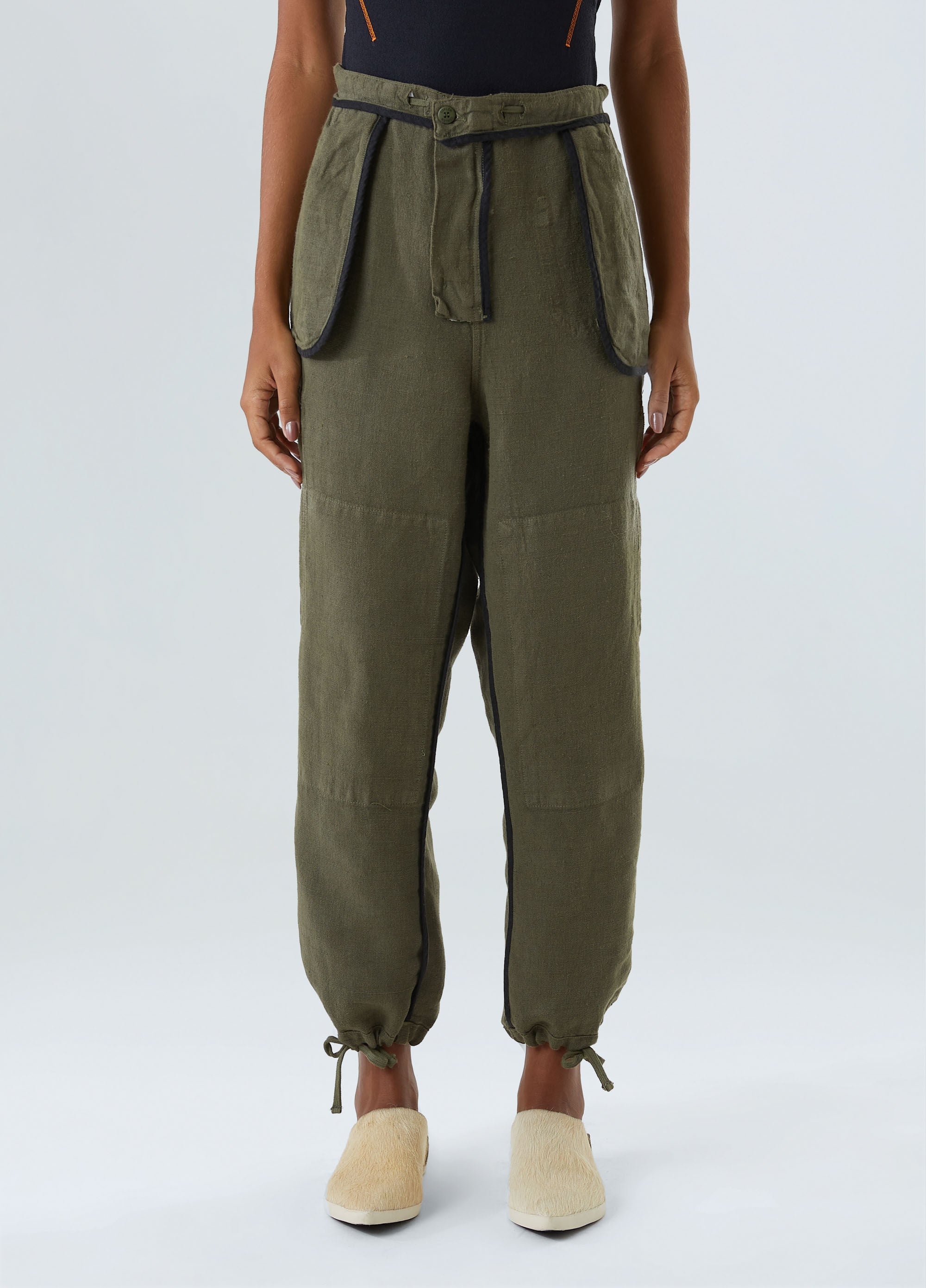 CALCA BOLSOS DOUBLE FACE VERDE FOREST