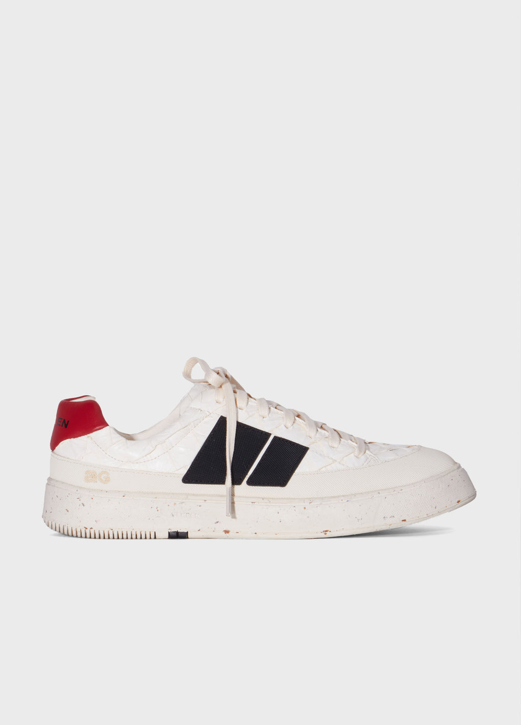 PIRARUCU AG SNEAKER OFF-WHITE/OFF-WHITE/VERMELHO