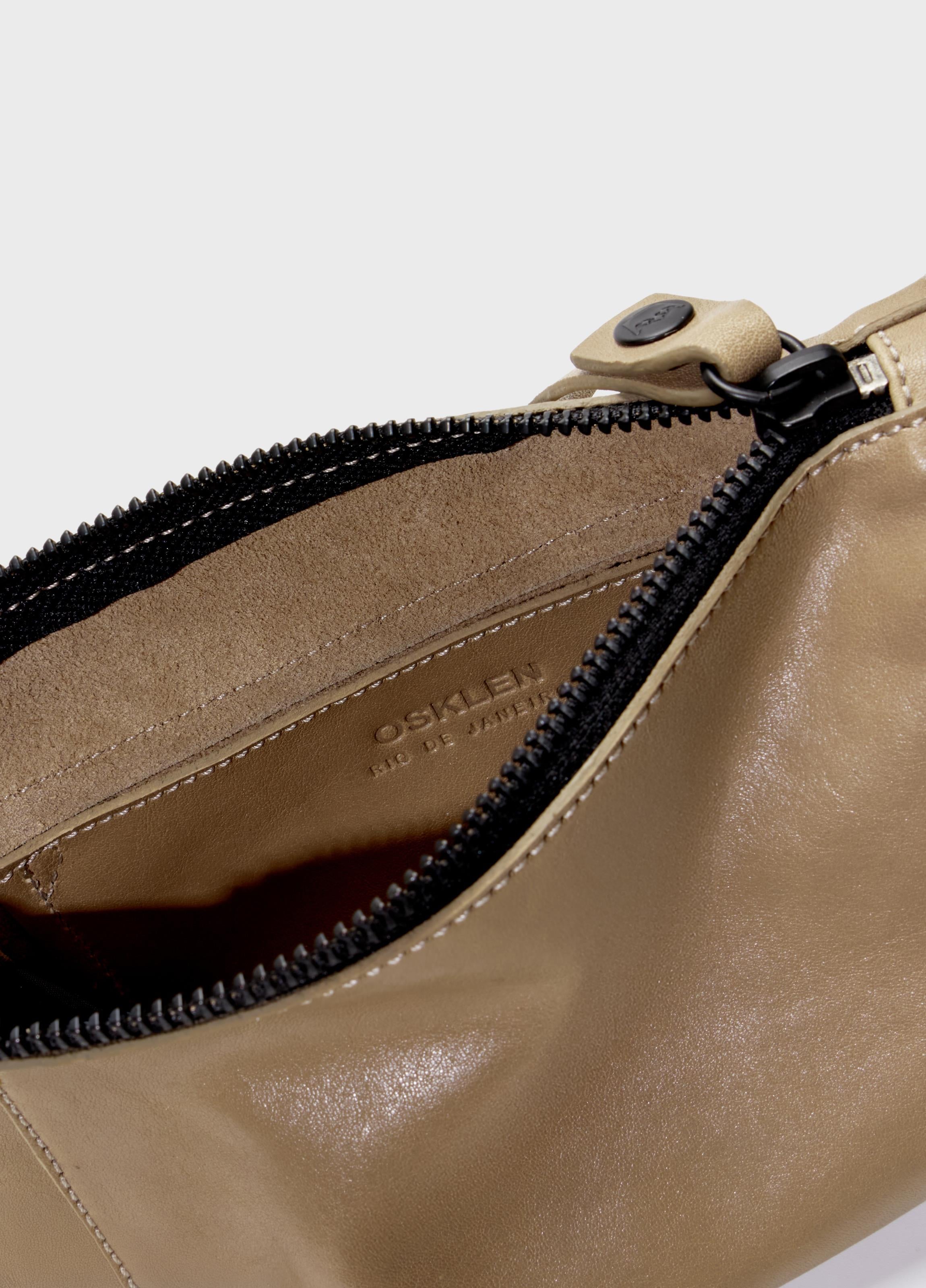 MINI LEATHER CROSSBODY E-BASICS BAG
