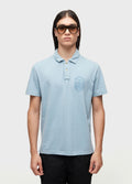 CAMISA POLO STONE MC COLORS AZUL RIO