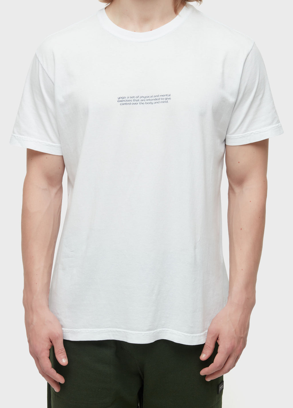 T-SHIRT STONE YOGUE MANDALA BACK MC BRANCO
