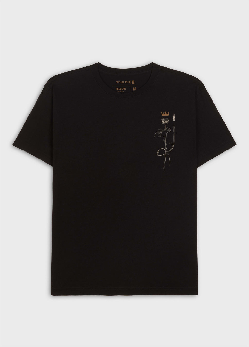T-SHIRT VINTAGE ROSE ROCK MC