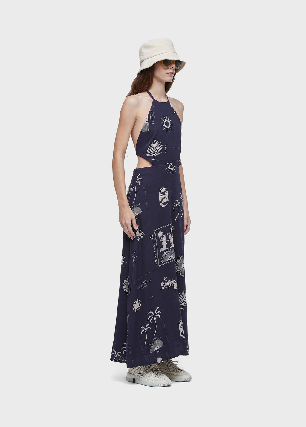 VESTIDO AMARRACAO LONGO 1989