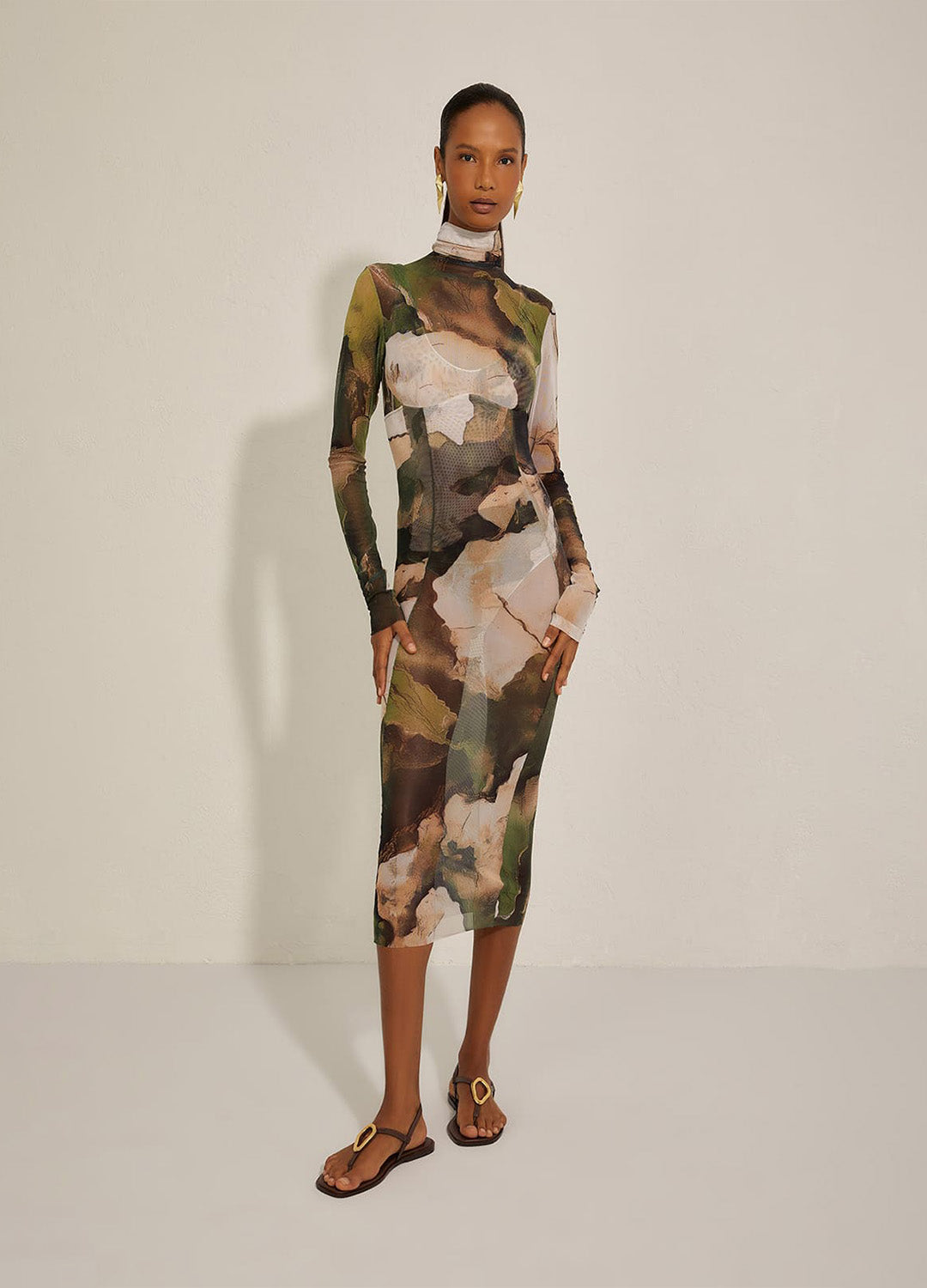 VESTIDO TULE CAMOUFLAGE