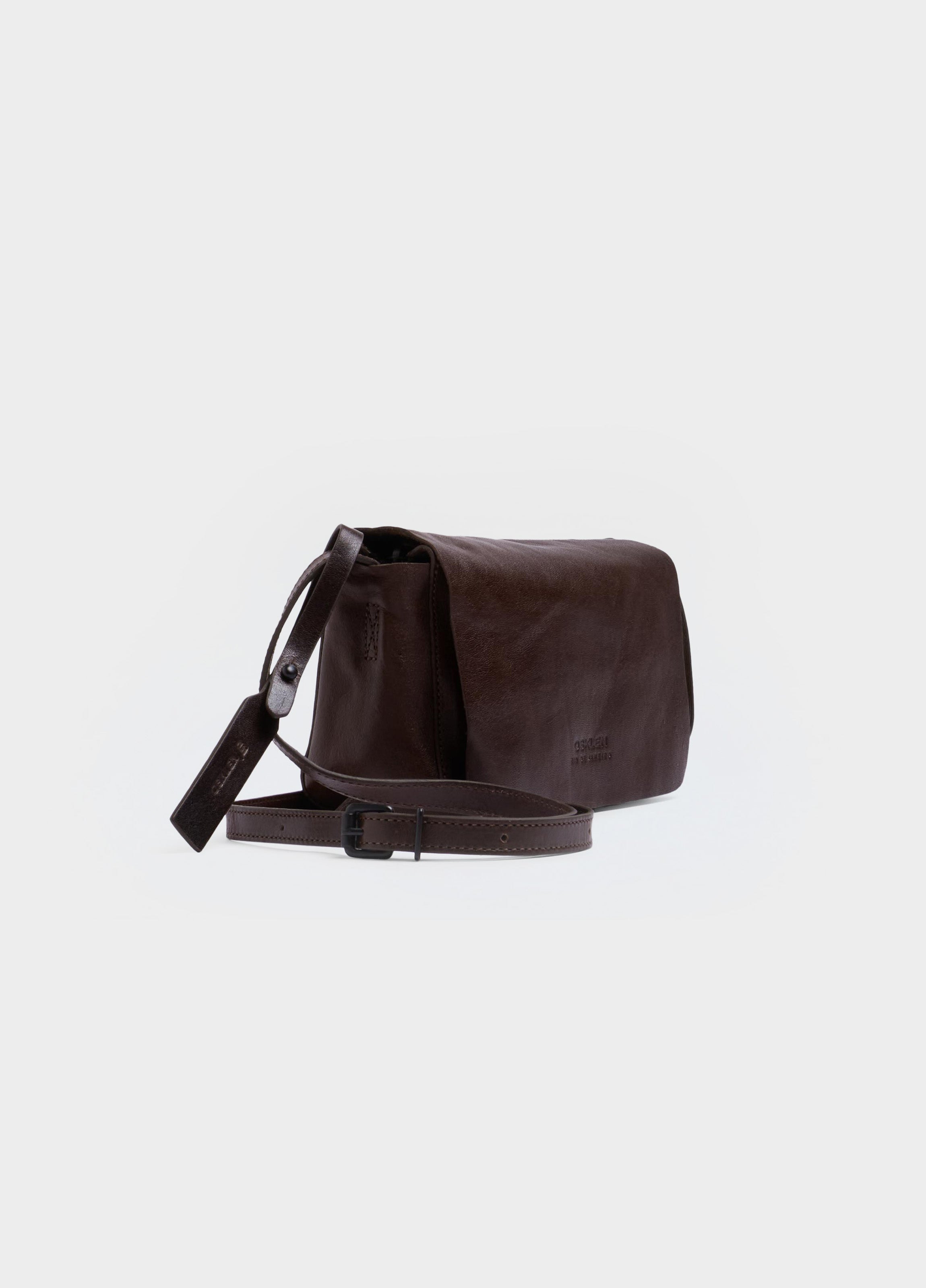 MINI LEATHER CROSSBODY E-BASICS BAG
