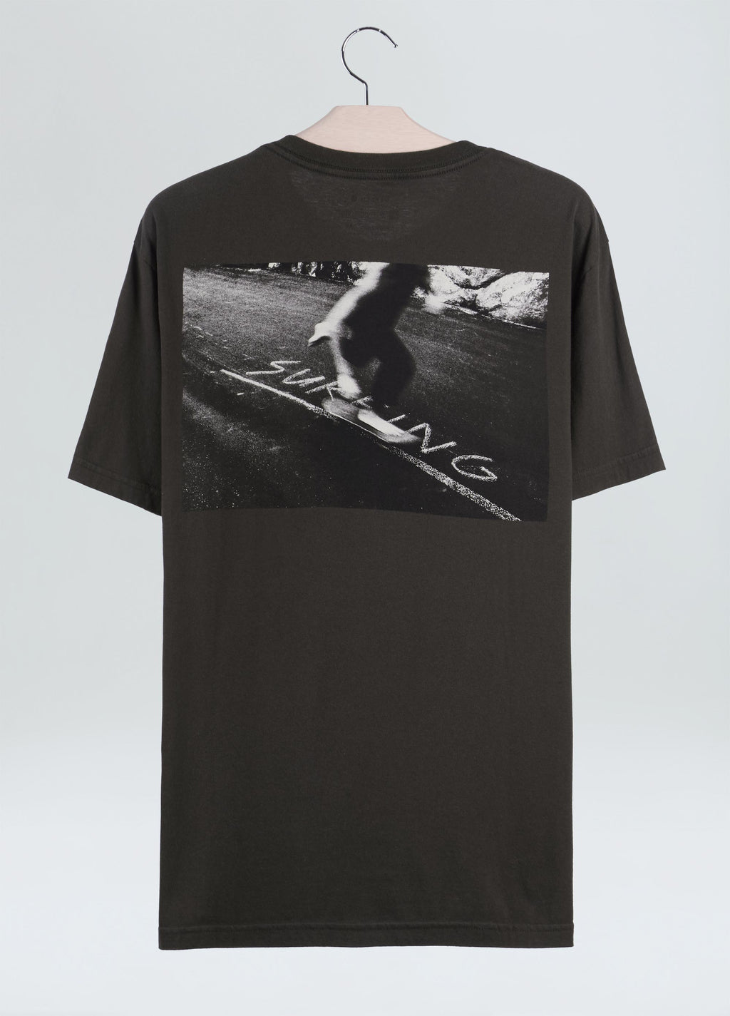 T-SHIRT VINTAGE SK8 CASTANHO