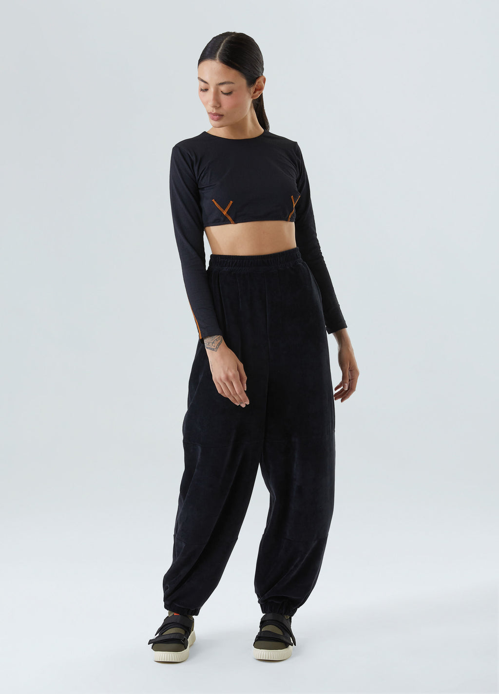 CALCA JOGGING PLUSH PRETO
