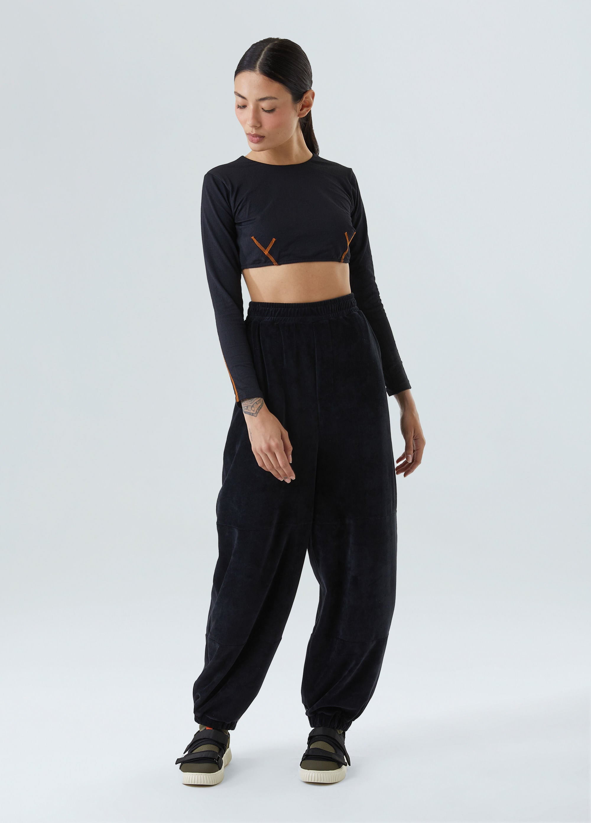 CALCA JOGGING PLUSH PRETO
