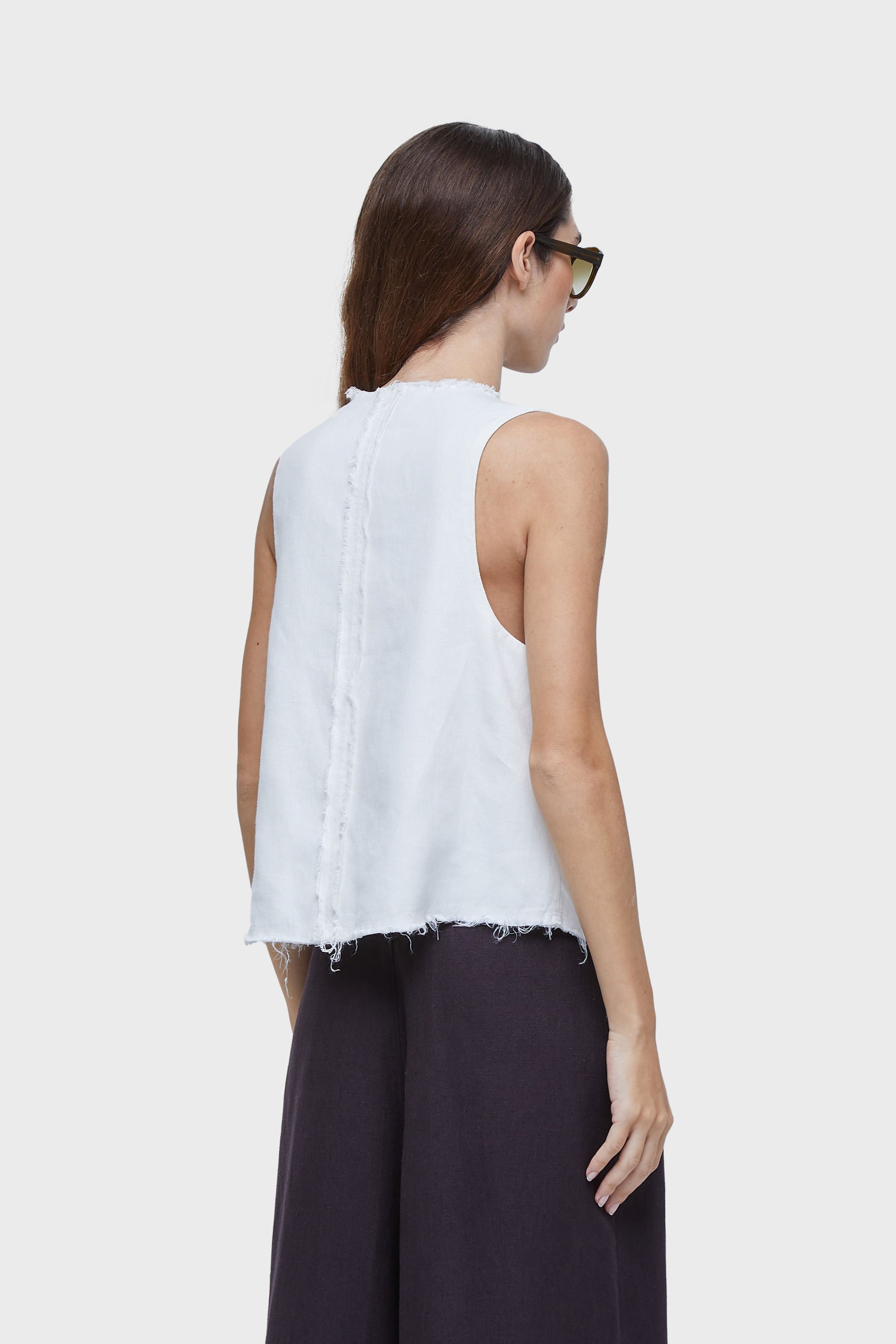 COLETE RUSTIC LINEN BRANCO