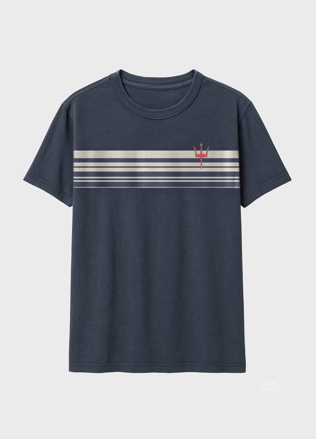 T-SHIRT VINTAGE LISTRADO SURFING MC