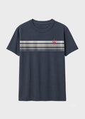 T-SHIRT VINTAGE LISTRADO SURFING MC