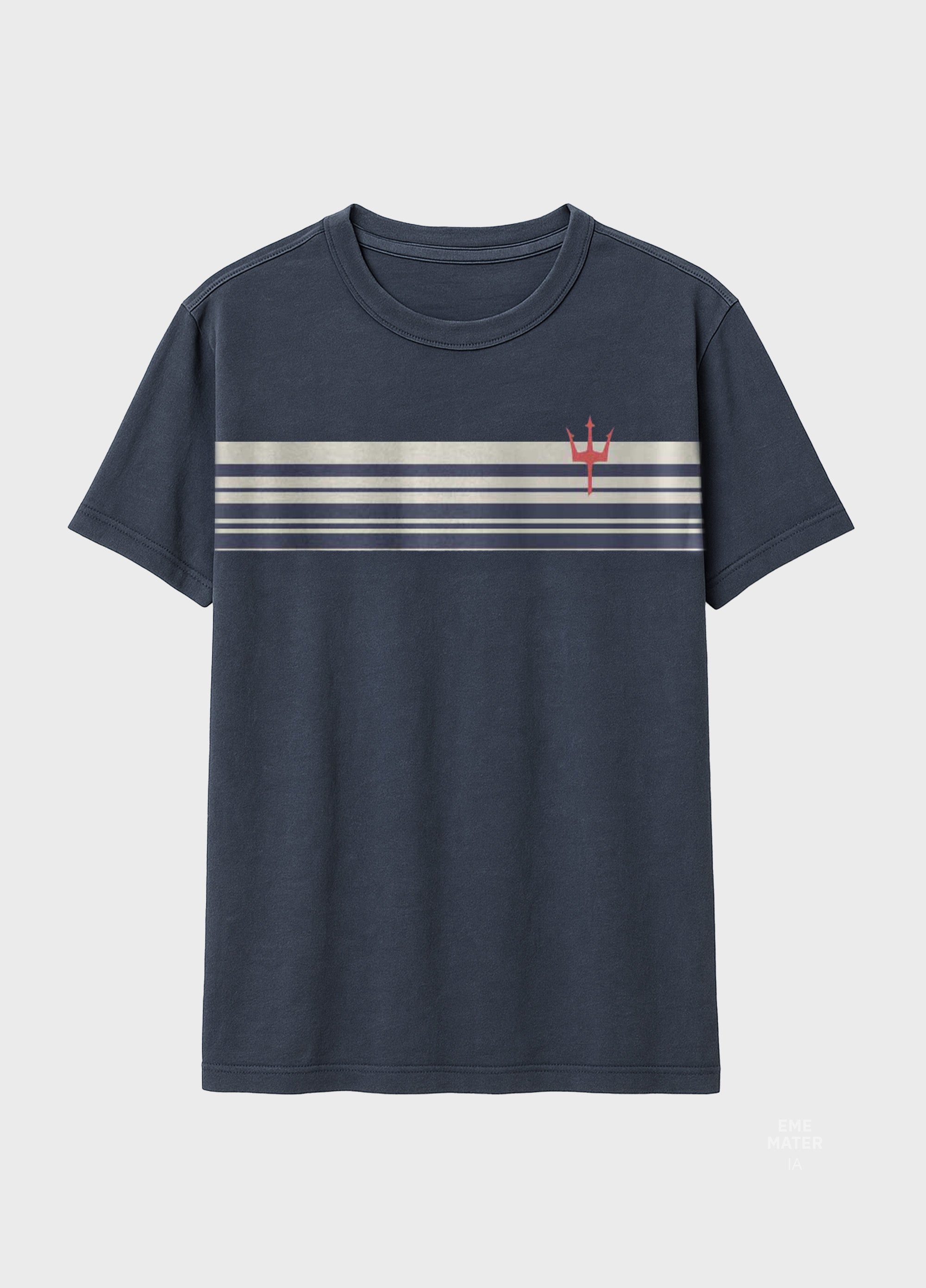 T-SHIRT VINTAGE LISTRADO SURFING MC