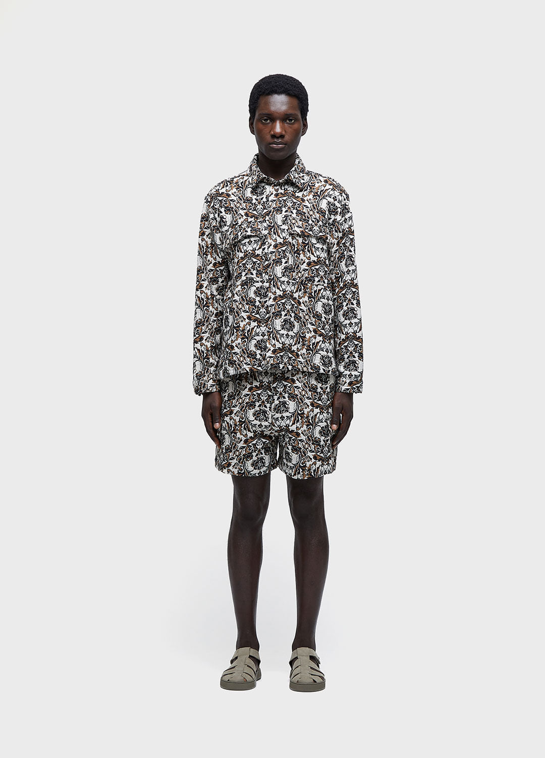 BERMUDA JACQUARD ROSE
