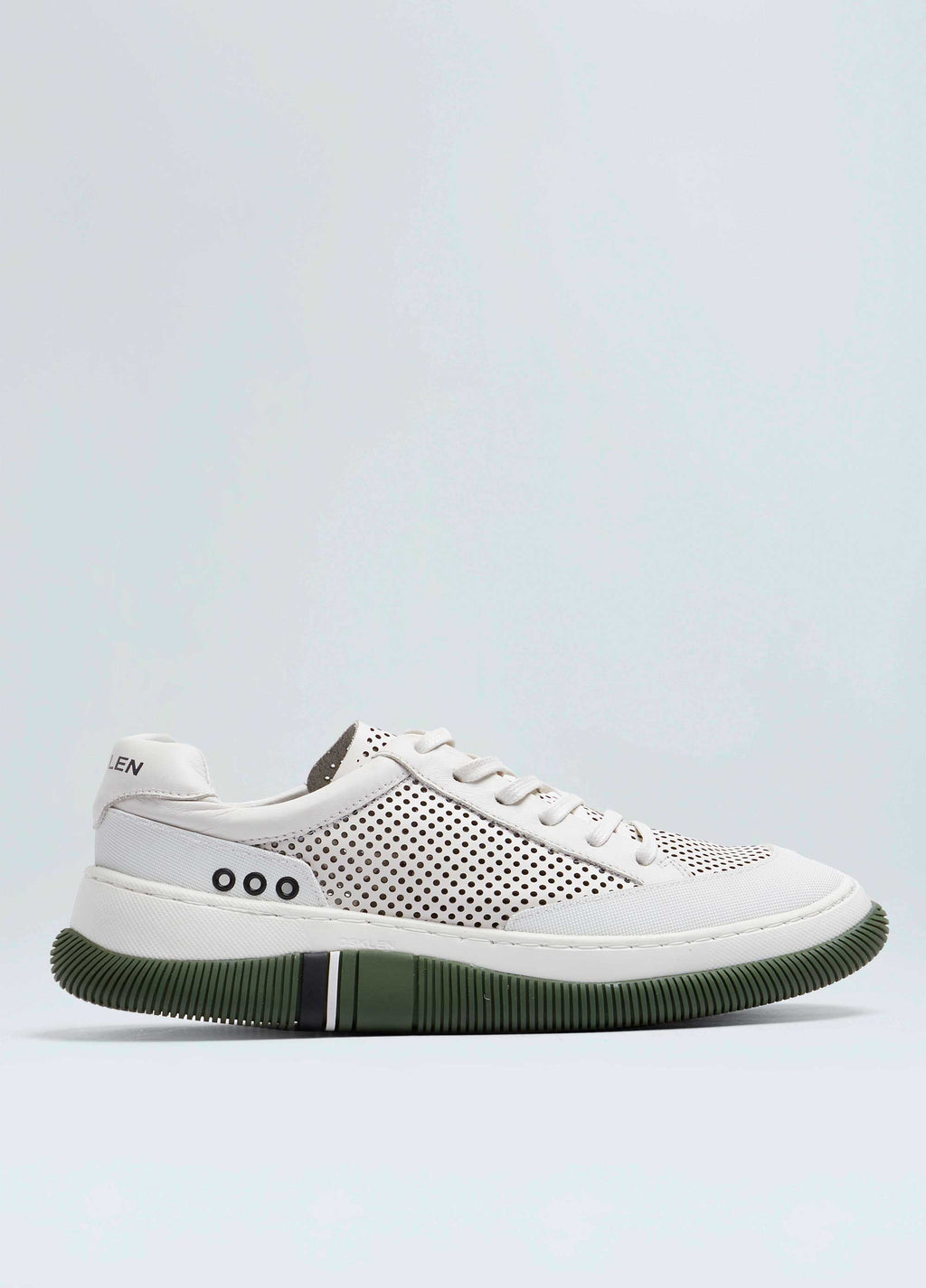 TENIS HYBRID LACES MICROFUROS BRANCO/VERDE PALMEIRA