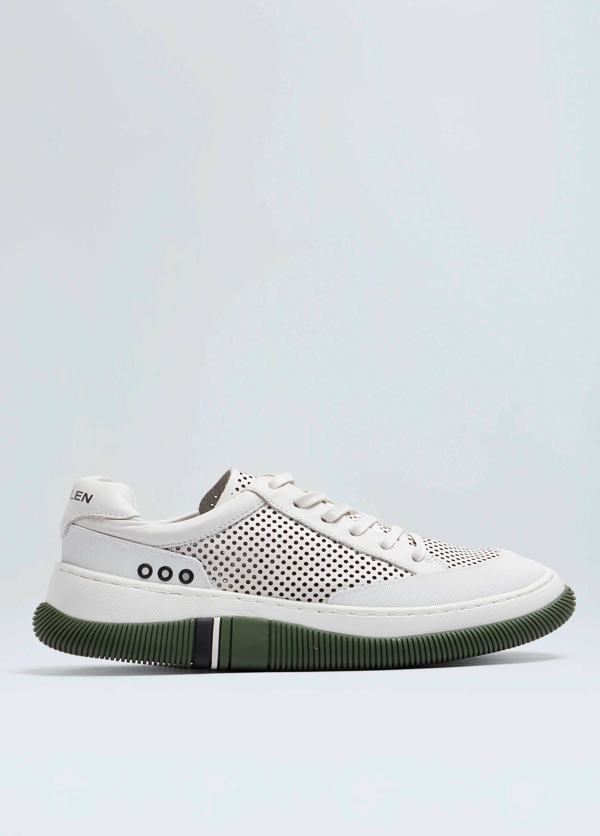TENIS HYBRID LACES MICROFUROS BRANCO/VERDE PALMEIRA